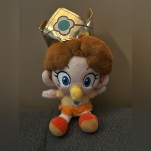 Super Mario Bros Baby Princess Daisy Plush